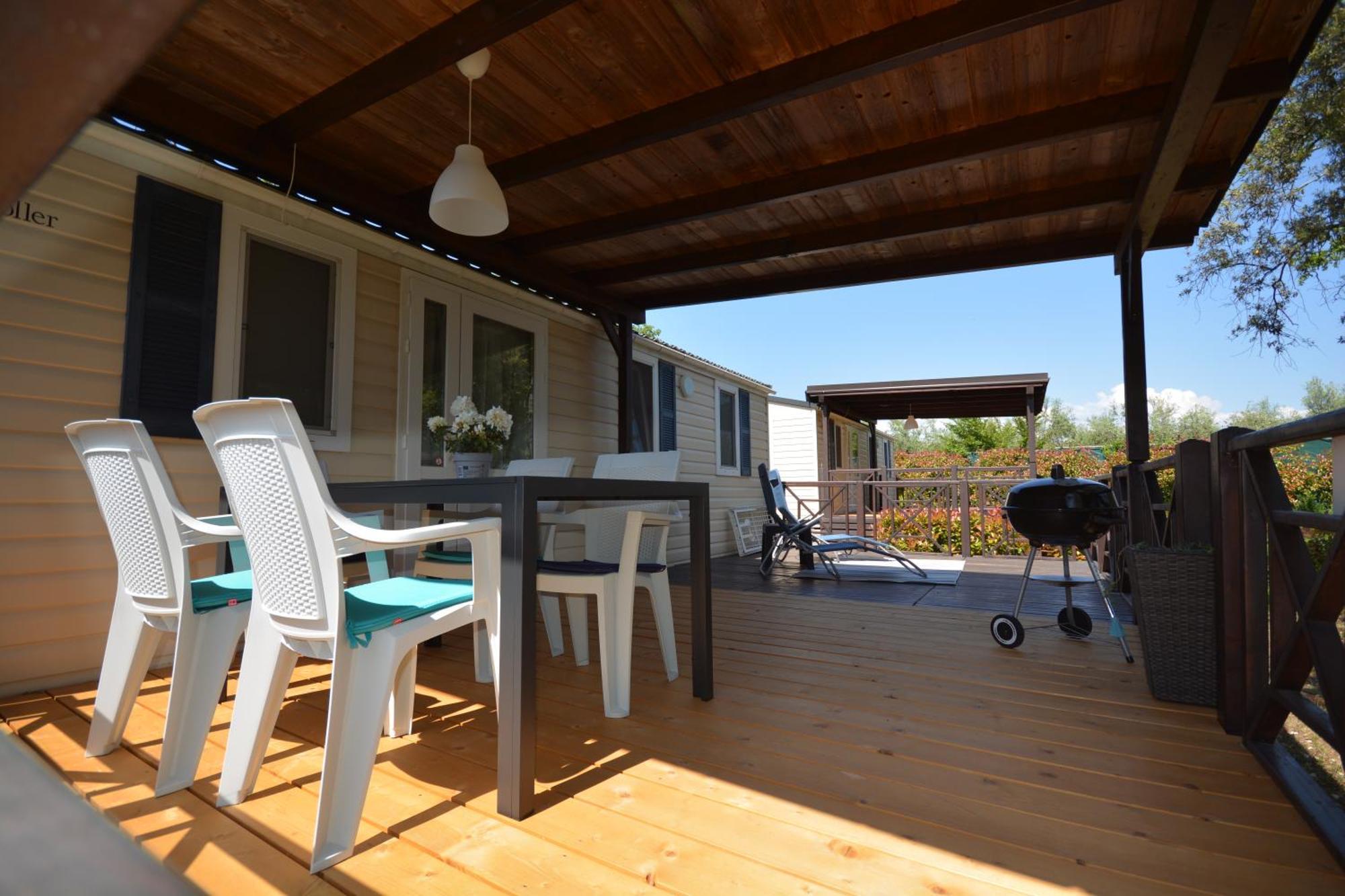 West Coast Mobilhome With Xxl Terrace In Naturist Resort Solaris Fkk Tar-Vabriga Exteriör bild