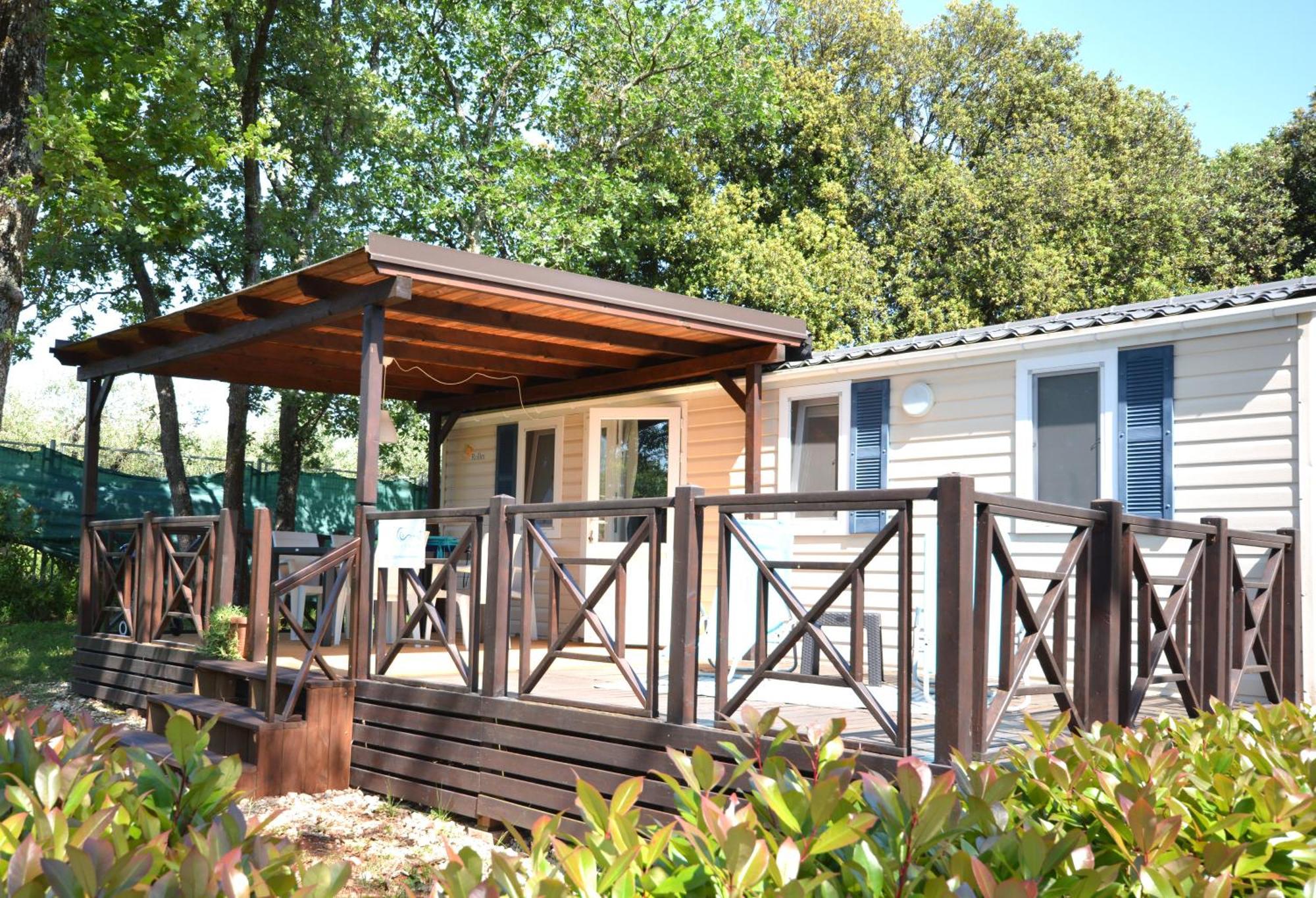 West Coast Mobilhome With Xxl Terrace In Naturist Resort Solaris Fkk Tar-Vabriga Exteriör bild