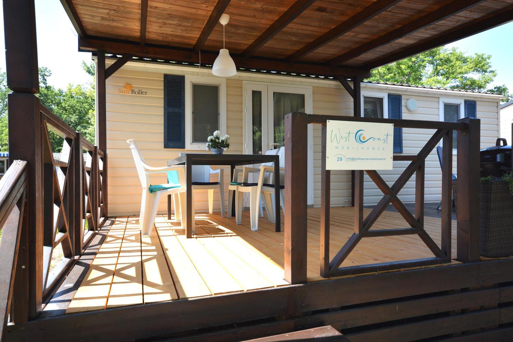 West Coast Mobilhome With Xxl Terrace In Naturist Resort Solaris Fkk Tar-Vabriga Exteriör bild